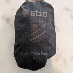 Stio Basin LT Hip Pack (3L), gray/yellow, O/S